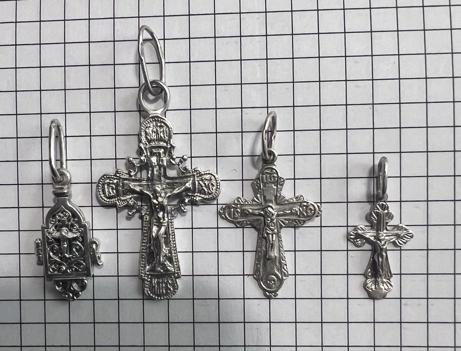 Крестики Серебро 925*