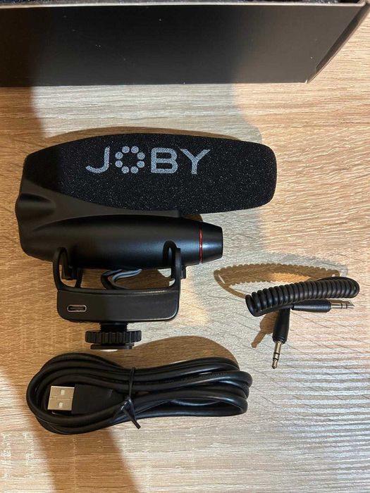 JOBY Wavo PRO DS – microfon shotgun profesional, NOU, 2 ani garanție