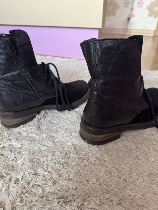 Боти от естествена кожа 36 номер