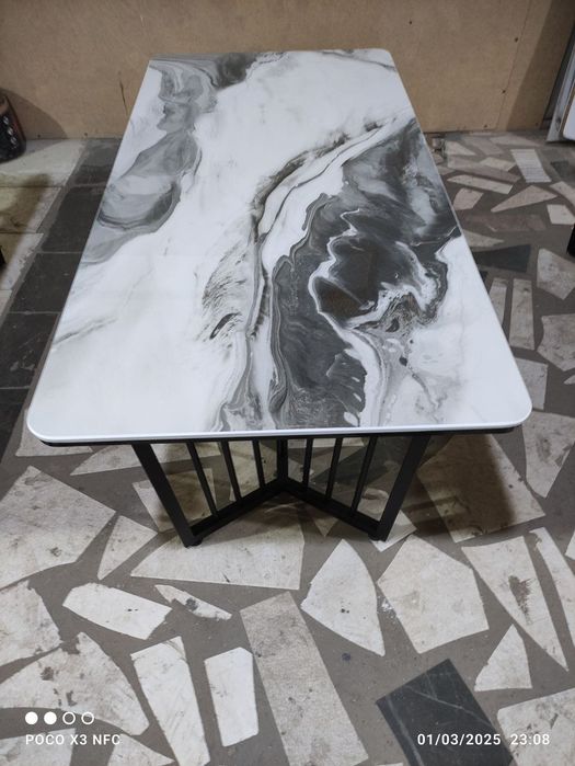 Jurnalniy stol usti Toshdan yasalgan Журнальный СТОЛИК из камень. Лофт