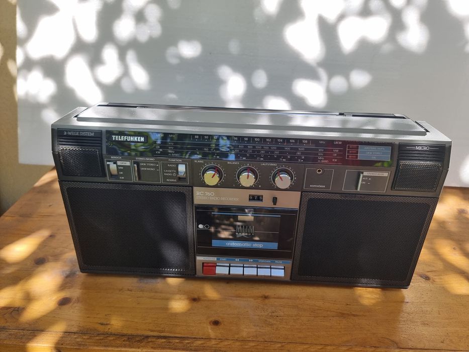 Vand radiocasetofon Telefunken