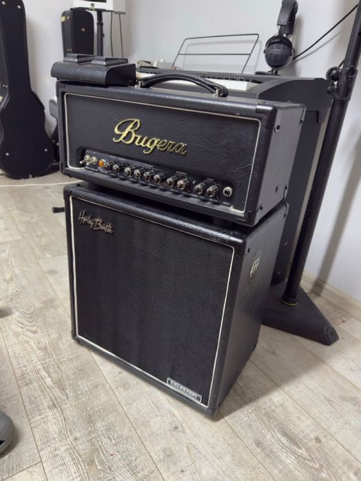 Amplificator Bugera G20 Infinium + Cabinet Harley Benton G112 Celestion V30