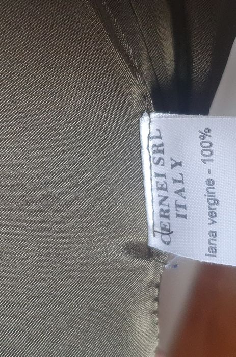 Palton kaki designer Cristina Cernei