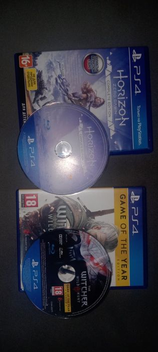 Horizon Zero Dawn Ведьмак 3 ps4/5.