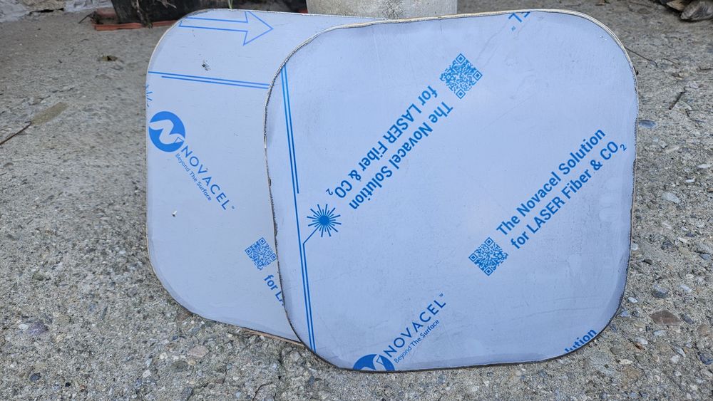 Неръждаема ламарина , инокс  1 мм 304  400х400 мм