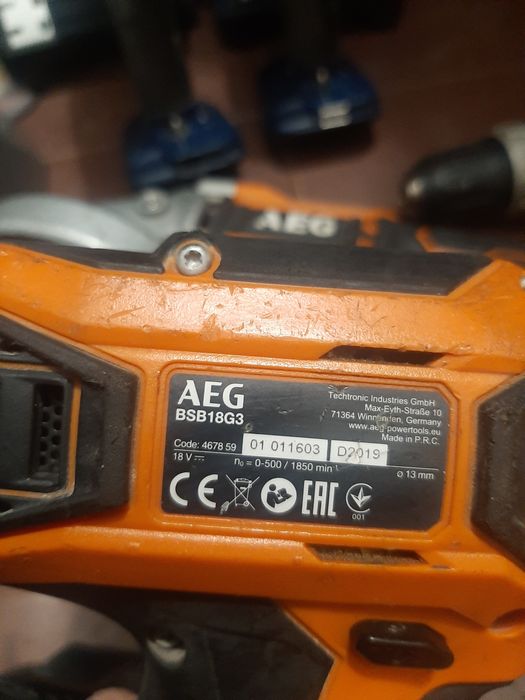Акумулаторни машини АЕГ 18v