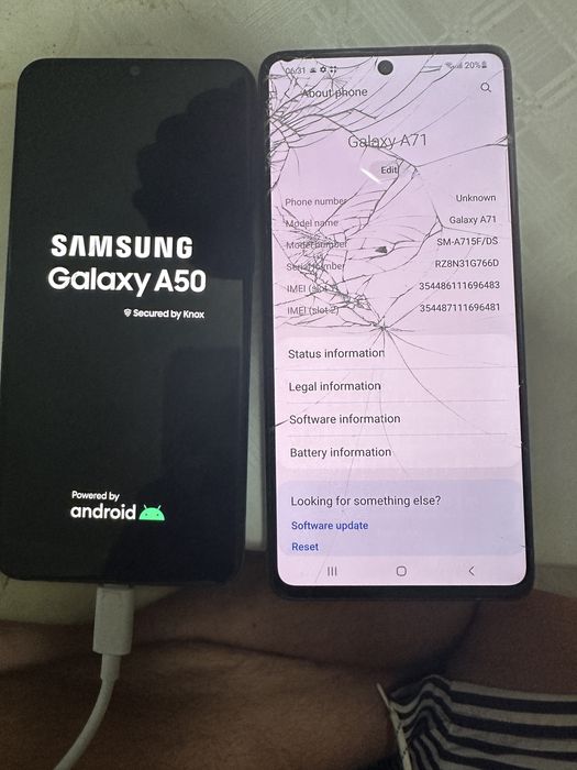 sam a71 si sam a50 fisurate stare perfecta functionare