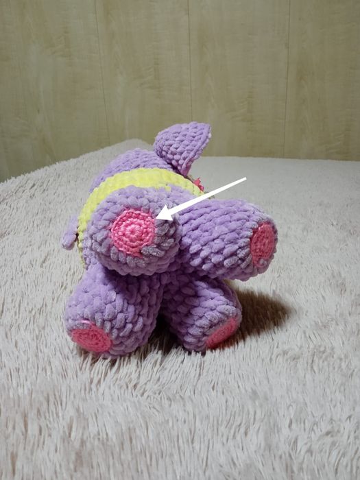 Слоник крючком. Ручная работа.