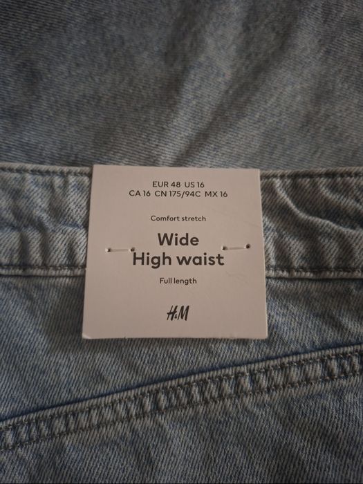 Blugi H&M noi cu eticheta