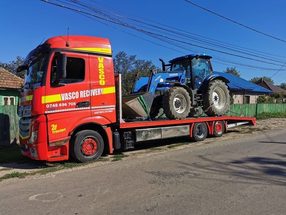 Tractari auto  utilaje