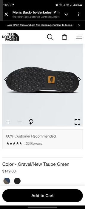 Продам ботинки the north face оригинальные