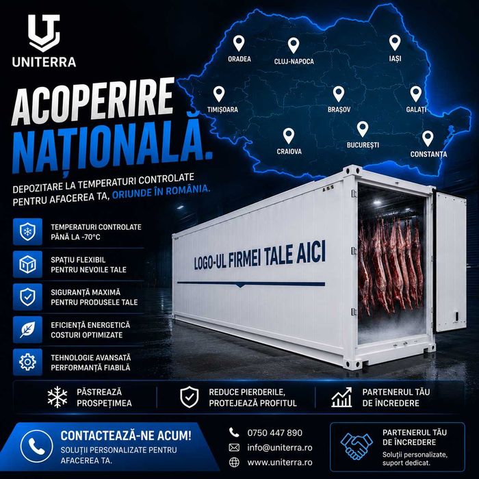 Container frigorific pentru fructe legume si produse perisabile