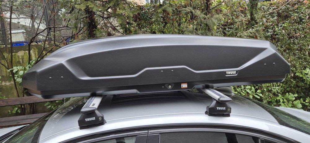 Автобокс Thule Pulse 2 M Черен мат 400л багажник за автомобил