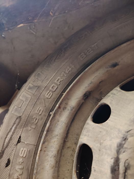 Set cauciucuri cu jante pe 14 de vara