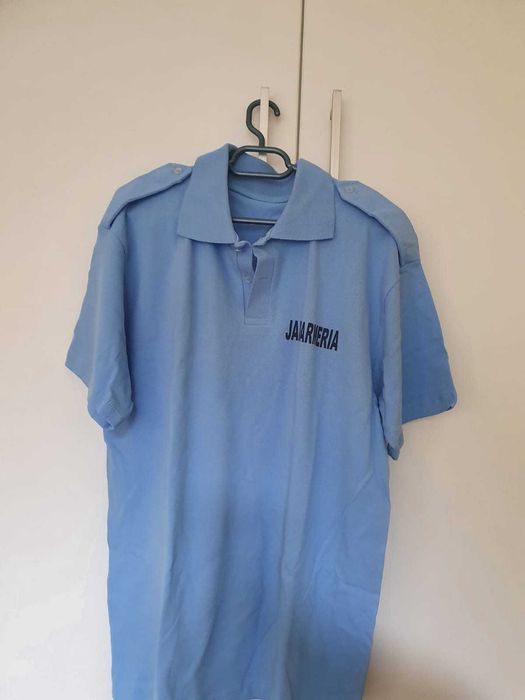 Tricou jandarmeria, bleu, marime xl, nou.
