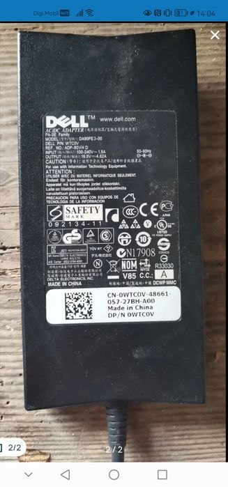 Încărcător laptop DELL