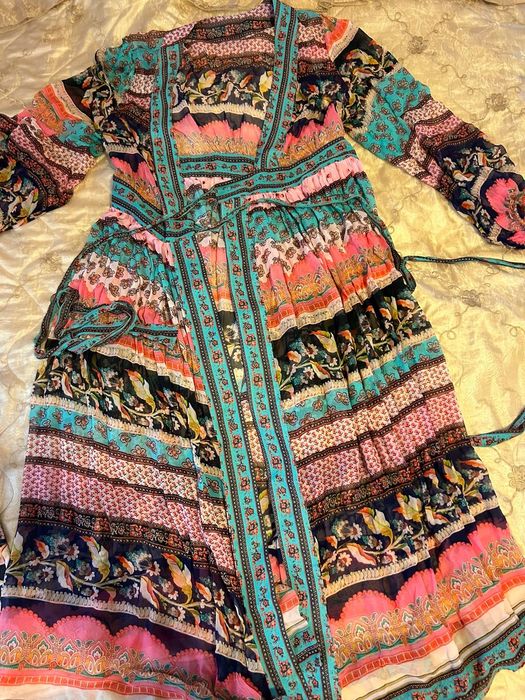 100% Шелковое платье