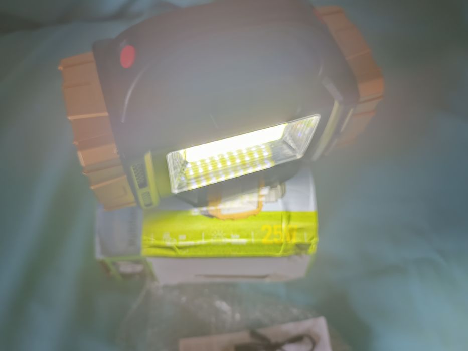 Lanterna Solara Camping Powerbank Reincarcabila USB 1500mah Led Lumina