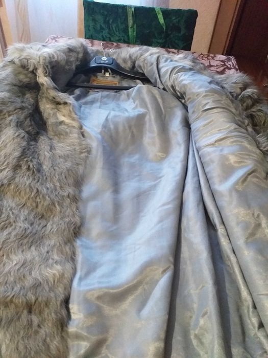 шуба козья натуральная