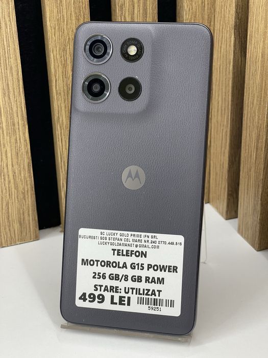 Motorola G15 Power 256Gb 8Gb ram Garantie / Factura #59251