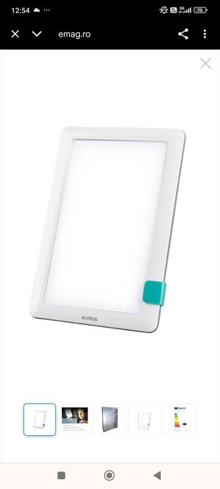 Lampa LED Sanitas STL 25 - pentru terapie cu lumina Daylight