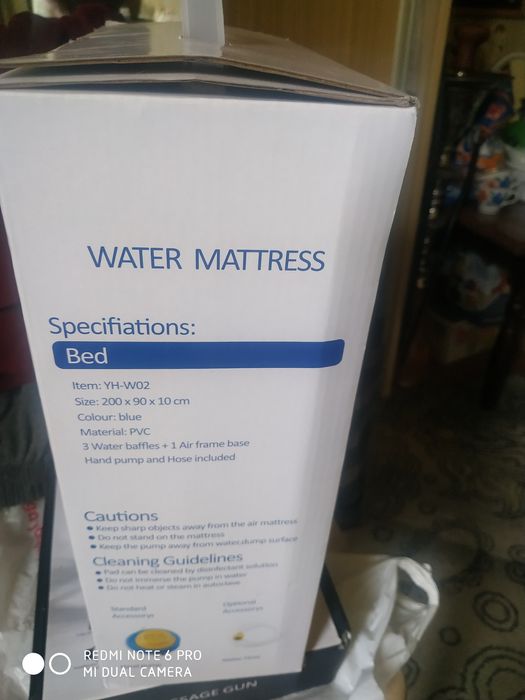 Продается воденной матрас(Water Mattress)