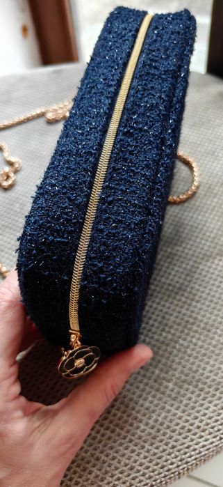 Chanel authentic tweed bag