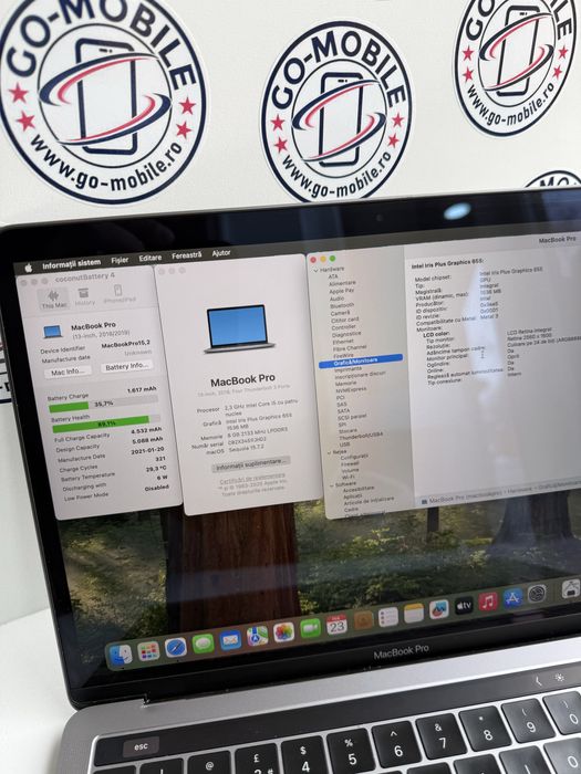 MacBook Pro 13” - i5 - 8GB - 512GB - 2018 - 89% - Garantie