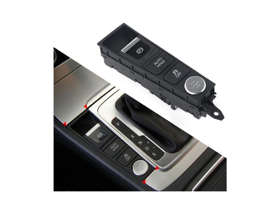 Бутон за ръчна спирачка + Start Stop за Volkswagen CC, Passat B 7