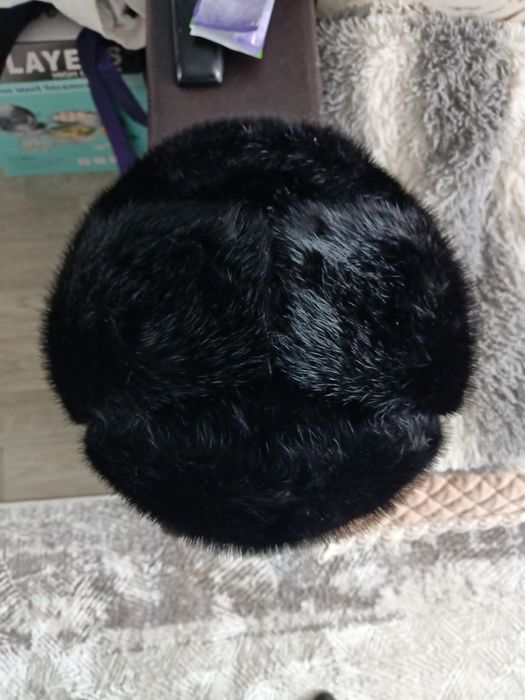 Шапка норка мужская