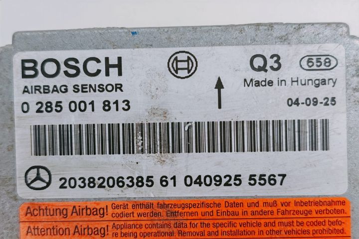 Modul Airbag 0285001813 Mercedes-Benz C-Class W203/S203/CL203