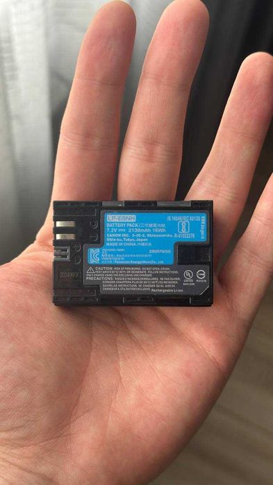 Аккумулятор Canon lp e6