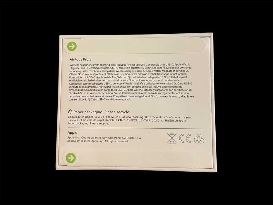 Apple AirPods Pro 3, sigilate