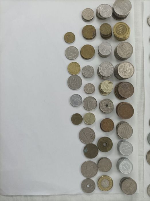 Коллекция монет разных стран