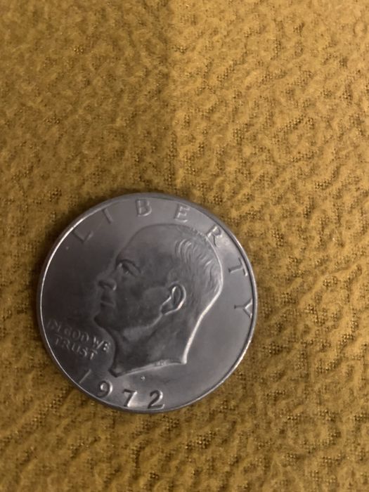 Moneda argint 1$ 1972