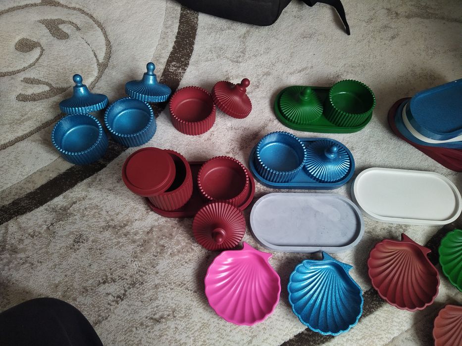 Шкатулка из гипса