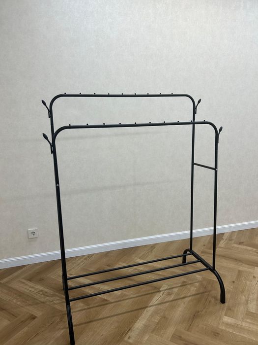 Напольная вешалка для одежды, новая, металлическая