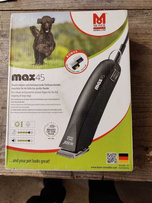 Masina germana MOSER de tuns caini - model MAX45