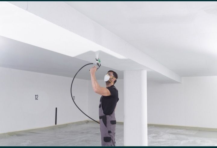 Покраска безвоздушным кампресором