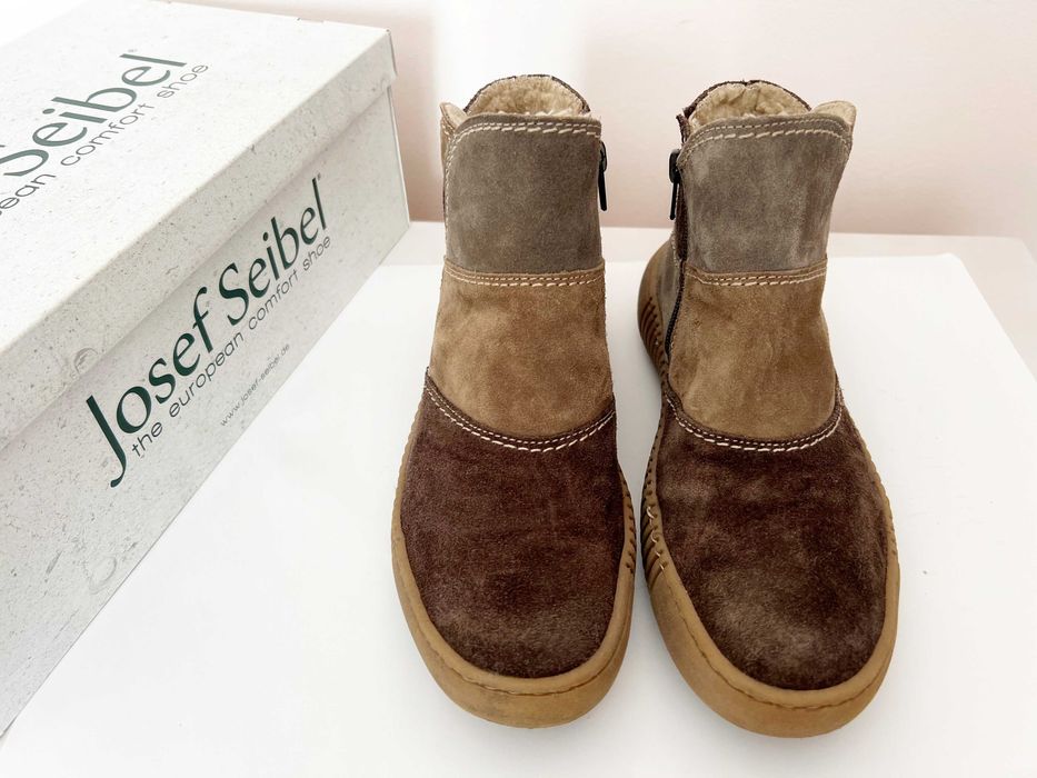 Топли боти естествена кожа Josef Seibel MAREN номер 36 EU