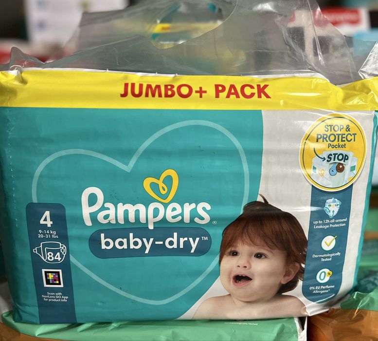 Английски памперси Pampers baby dry гащички 9ка. Mamia и Little Angels