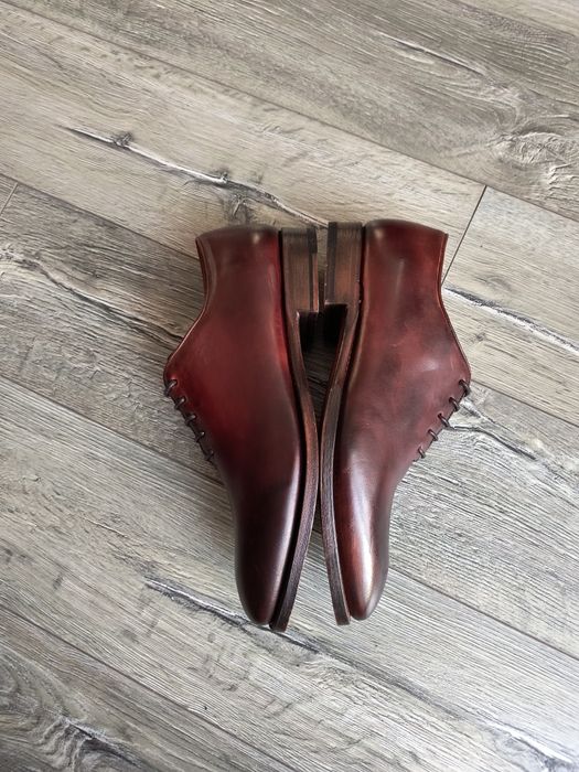 Pantofi din piele naturala culoare maro mărimea 42