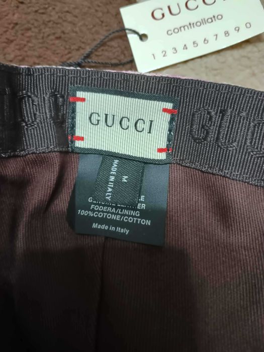 Șapcă Gucci Roz Pastel: Stil Iconic GG Supreme | Made in Italy