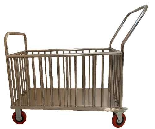 Тележка на колесах из нержавейки от Primo Group