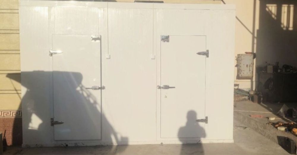 Kamera xaladilnik yasaymiz . Sendvich panel va poleuletan materialdan