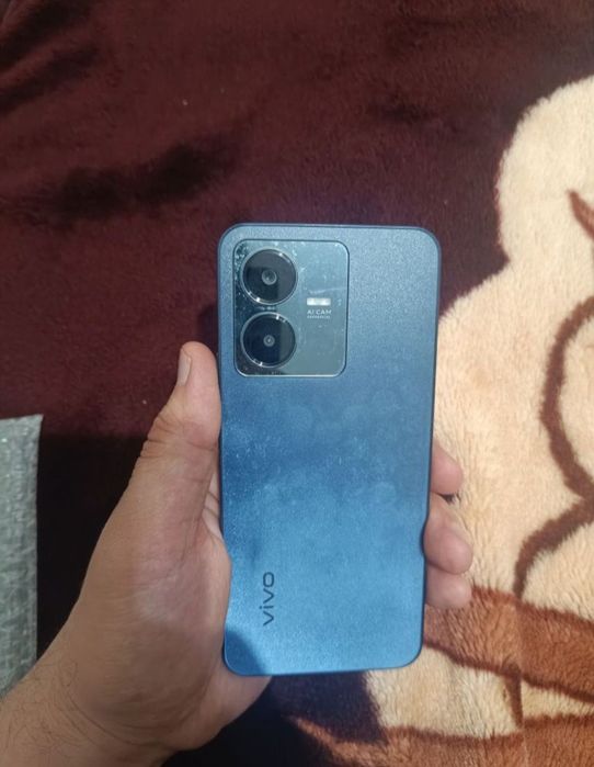 Vivo Y22 4+4/64GB Blue Original igravoy Perfectumam tushadi Yaxshi Zor