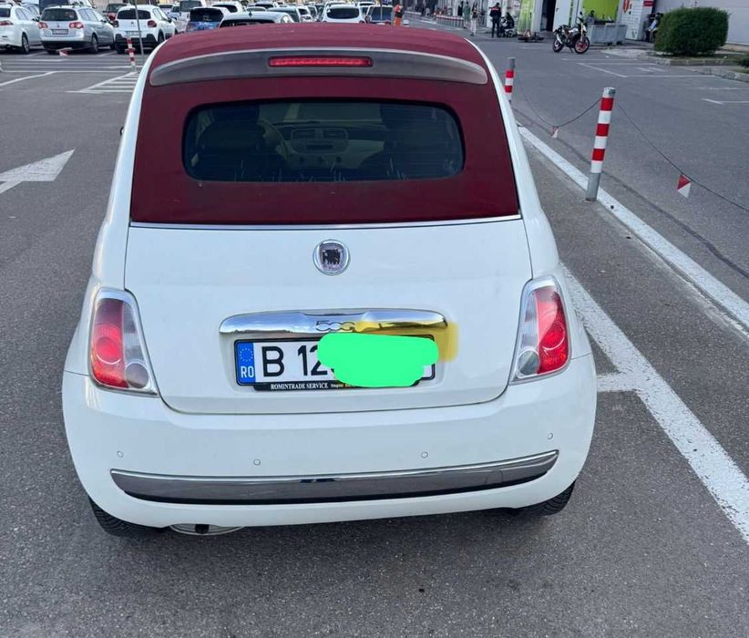 FIAT 500, decapotabil