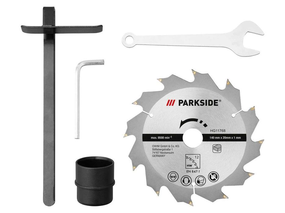 Нов Електрически Ръчен Циркуляр Parkside 750W
