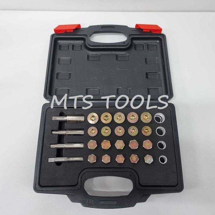 Kit reparatie buson ulei / Trusa reparat buson baie ulei 64 piese