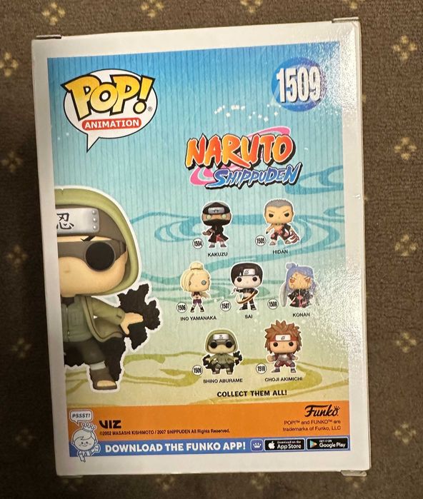 Figurina Funko Pop Animation Naruto Shippuden Shino Aburame 1509